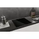 Haier HAISJ64MC beépíthető indukciós kerámialap, Wifi, 59x52x5.6 cm, fekete szín 