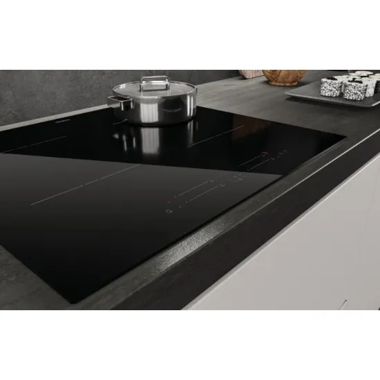 Haier HAISJ64MC beépíthető indukciós kerámialap, Wifi, 59x52x5.6 cm, fekete szín 