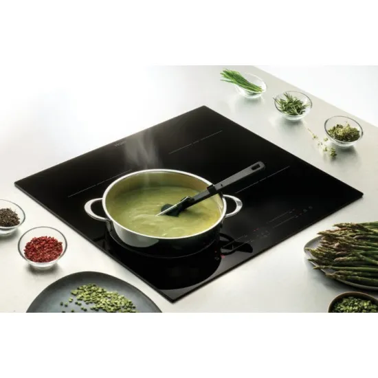 Haier HAISJ64MC beépíthető indukciós kerámialap, Wifi, 59x52x5.6 cm, fekete szín 