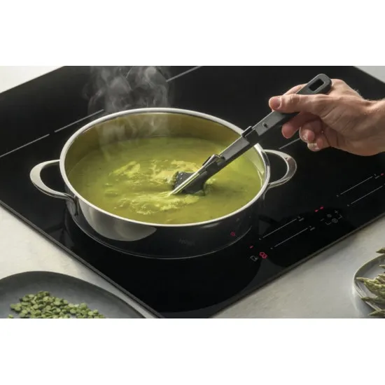 Haier HAISJ64MC beépíthető indukciós kerámialap, Wifi, 59x52x5.6 cm, fekete szín 