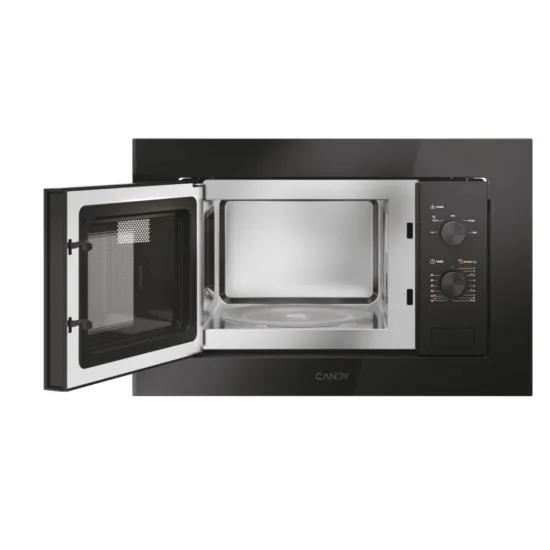 Candy CA38FMW8NB beépíthető mikrohullámú sütő, 17L, 1000W, 59.4x31.95x38.2 cm 