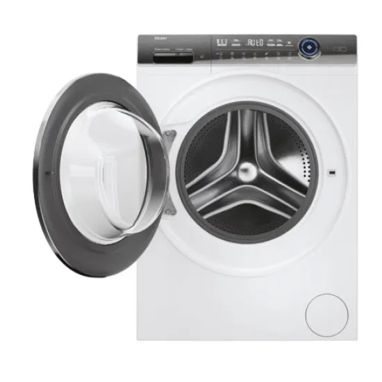 Haier HW90-BD14979EU1 elöltöltős mosógép, 9 kg, inverter motor, Wifi, gőz, 59.5x58.3x85 cm