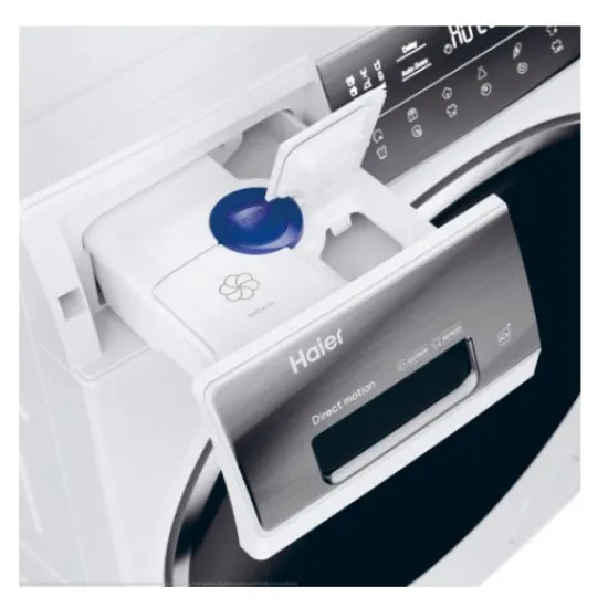 Haier HW90-BD14979EU1 elöltöltős mosógép, 9 kg, inverter motor, Wifi, gőz, 59.5x58.3x85 cm