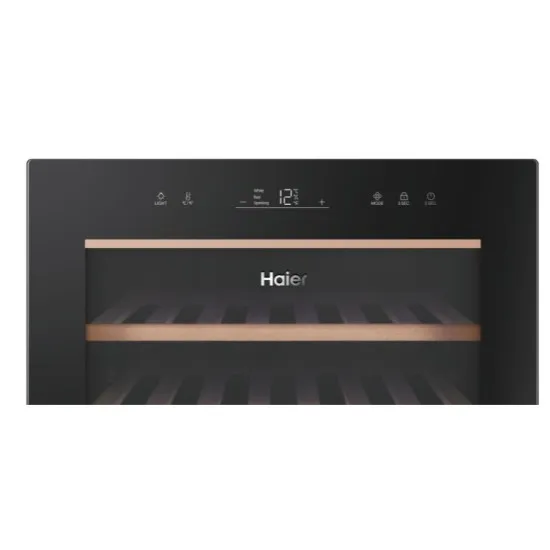 Haier HWS49GA borhűtő, 49 palack, 49.7x58.5x82 cm, fekete szín
