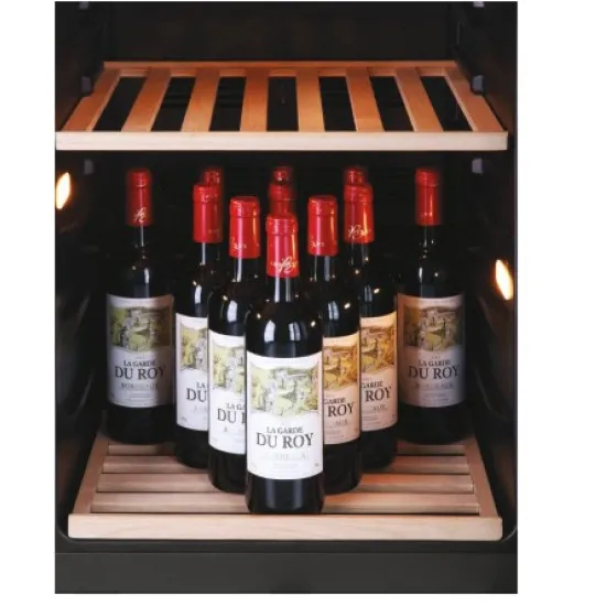 Haier HWS49GA borhűtő, 49 palack, 49.7x58.5x82 cm, fekete szín