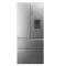 Haier HFW7819EWMP Total No Frost side by side hűtőszekrény francia ajtós kialakítással, 356/181L, Dual Inverter Kompresszor, Wifi, 83x66.9x192.5 cm, platina inox 
