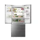 Haier HFW7819EWMP Total No Frost side by side hűtőszekrény francia ajtós kialakítással, 356/181L, Dual Inverter Kompresszor, Wifi, 83x66.9x192.5 cm, platina inox 
