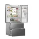 Haier HFW7819EWMP Total No Frost side by side hűtőszekrény francia ajtós kialakítással, 356/181L, Dual Inverter Kompresszor, Wifi, 83x66.9x192.5 cm, platina inox 