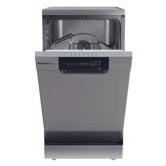Candy CDPH 2D1047S mosogatógép, 10 teríték, 44.8x60.5x84.6 cm, ezüst szín 