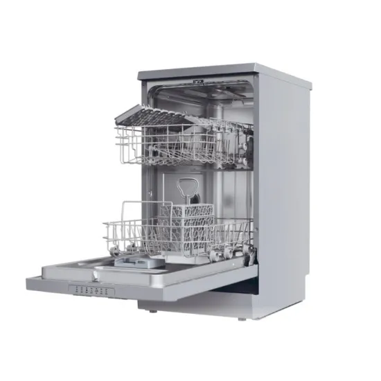 Candy CDPH 2D1047S mosogatógép, 10 teríték, 44.8x60.5x84.6 cm, ezüst szín 