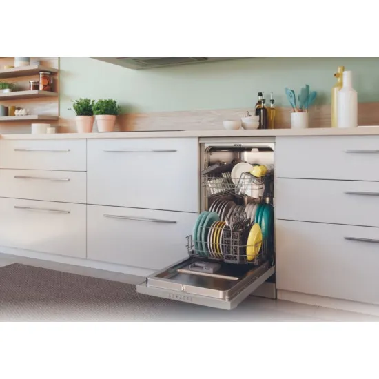 Candy CDPH 2D1047S mosogatógép, 10 teríték, 44.8x60.5x84.6 cm, ezüst szín 