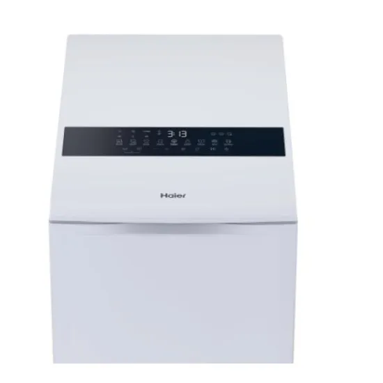 Haier HW90-BPD13386U1 felültöltős mosógép 9kg ruhatöltet , inverter motor, Wifi, 40x64x93 cm