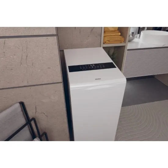 Haier HW90-BPD13386U1 felültöltős mosógép 9kg ruhatöltet , inverter motor, Wifi, 40x64x93 cm