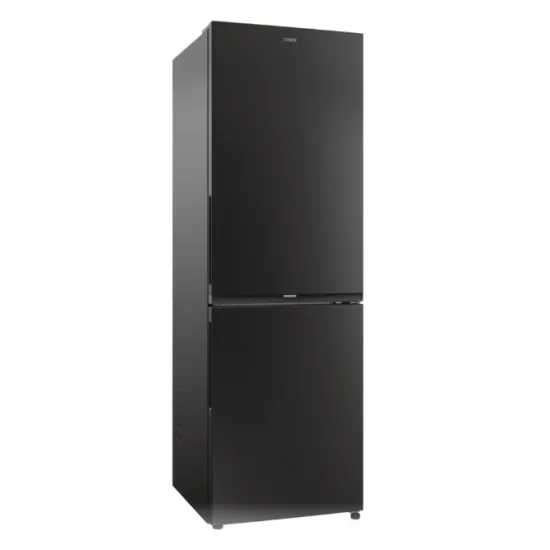 Candy ECN2CQTEB186 No Frost alulfagyasztós kombinált hűtőszekrény, 235/120L, Wifi, 59.5x66.7x185 cm, fekete szín