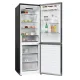 Candy ECN2CQTEB186 No Frost alulfagyasztós kombinált hűtőszekrény, 235/120L, Wifi, 59.5x66.7x185 cm, fekete szín