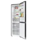 Candy ECN2CQTEB186 No Frost alulfagyasztós kombinált hűtőszekrény, 235/120L, Wifi, 59.5x66.7x185 cm, fekete szín
