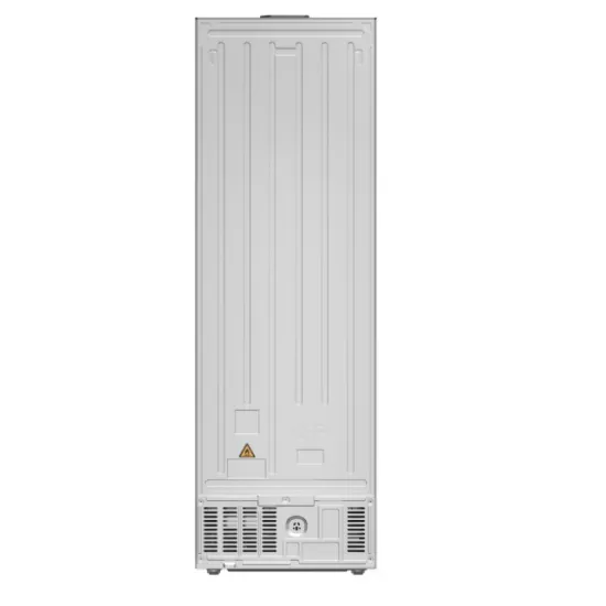 Candy ECN2CQTEX186 No Frost alulfagyasztós kombinált hűtőszekrény, 235/120L, 59.5x66.7x185 cm, inox 