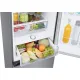 Samsung RB38T603DSA/EF No Frost alulfagyasztós kombinált hűtőszekrény, Digitális Inverter Kompresszor, 276/114L, 59.5x65.8x203 cm, fémes grafit szín 