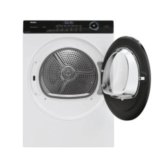 Haier HD80-A3959 hőszivattyús szárítógép, 8 kg, inverter motor, Wifi, 59.5x67.5x84.5 cm 