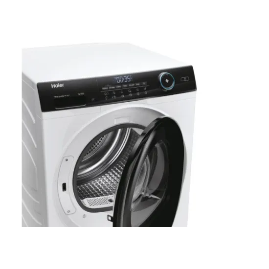 Haier HD80-A3959 hőszivattyús szárítógép, 8 kg, inverter motor, Wifi, 59.5x67.5x84.5 cm 