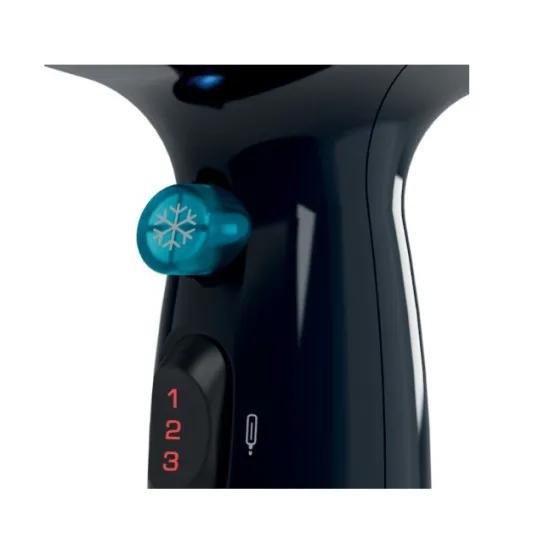 Imetec 11242 hajszárító, 2000W, fekete, diffúzor 