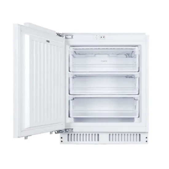 Candy CUS68EW pult alá építhető fagyasztószekrény, 95L, 59.6x55x82 cm