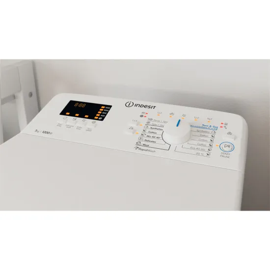 Indesit BTW S72200 EU/N felültöltős mosógép 7 kg ruhatöltet