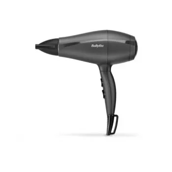 BaByliss 5910E hajszárító 2000W-os professzionális DC motorral rendelkezik és szuper könnyű súlya révén extra kényelmes használatot biztosít