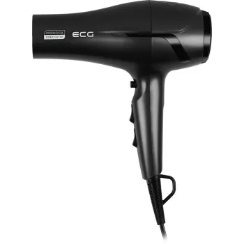 ECG Modifica Nera Grande+ hajszárító, 2200W, fényes fekete, ionizáló funkció, diffúzor