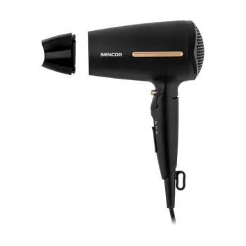 Sencor SHD 0045BK hajszárító 1600W, összecsukható nyél