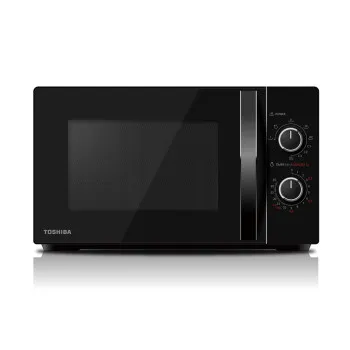 Toshiba MWP-MG20P BK mikrohullámú sütő, 700W, 20L, grill funkció, fekete 
