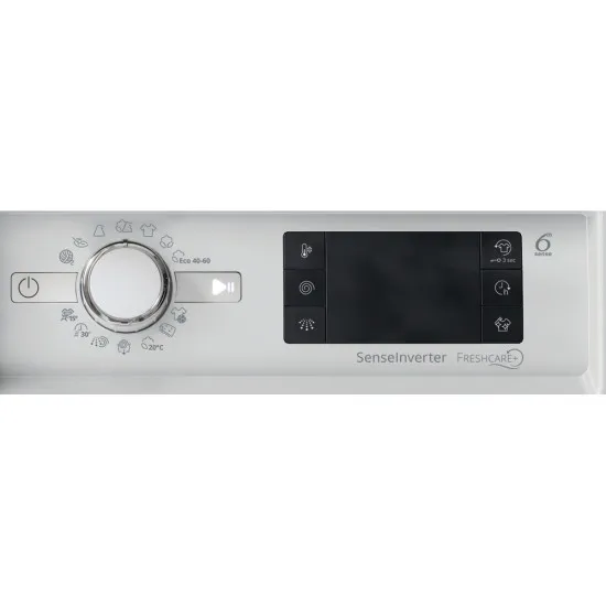 Whirlpool BI WMWG 71483E EU N beépíthető elöltős mosógép, 7 kg, inverter motor, 59.5x54.5x81.5 cm