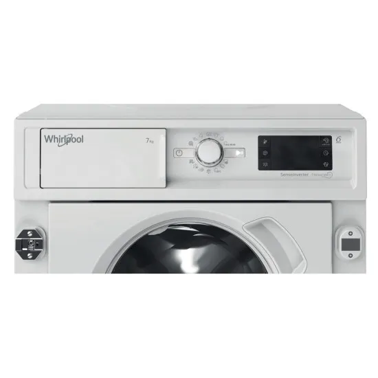 Whirlpool BI WMWG 71483E EU N beépíthető elöltős mosógép, 7 kg, inverter motor, 59.5x54.5x81.5 cm