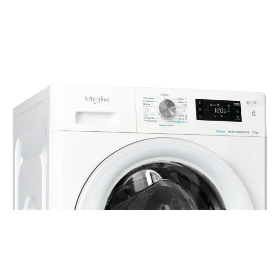 Whirlpool FFB 7469 WV EE elöltöltős mosógép, 7 kg, inverter motor, 59.5x57.5x84.5 cm