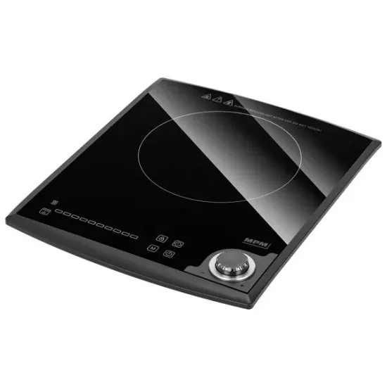 MPM MPM-MKE-16 indukciós kerámialap, 1 főzőzóna, 1800W, fekete szín 