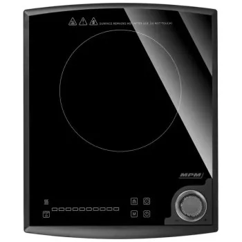 MPM MPM-MKE-16 indukciós kerámialap, 1 főzőzóna, 1800W, fekete szín 