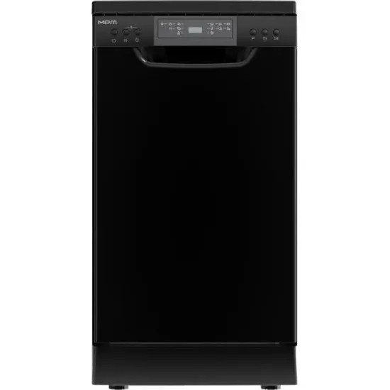 MPM MPM-45-ZMF-02 mosogatógép, 10 teríték, 3 kosár, automatikus ajtónyitás, 44.8x61x84.5 cm, fekete 