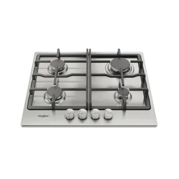 Whirlpool TKRL 660 IX beépíthető gáz főzőlap, 58x51x5.6 cm, inox 