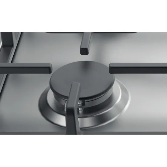 Whirlpool TKRL 660 IX beépíthető gáz főzőlap, 58x51x5.6 cm, inox 