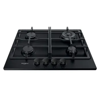 Whirlpool TKRL 661 NB beépíthető gáz főzőlap, 58x51x5.6 cm, wok főzőzóna, antracit szín 