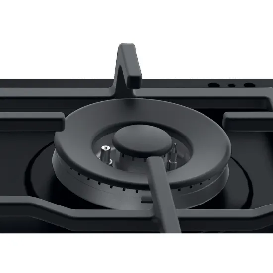 Whirlpool TKRL 661 NB beépíthető gáz főzőlap, 58x51x5.6 cm, wok főzőzóna, antracit szín 
