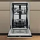 Whirlpool WH6IC11BS7LSA0 teljesen beépíthető mosogatógép, 11 teríték, 3 kosár, automatikus ajtónyitás, 44.8x55.5x82 cm 