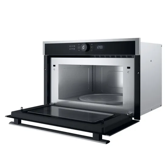 Whirlpool WMD44MX beépíthető mikrohullámú sütő, 1000W, 31L, 59.5x46.8x38.5 cm, inox