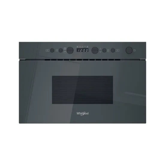 Whirlpool WMN14BSG beépíthető mikrohullámú sütő, 750W, 22L, 59.5x32x38.2 cm, csillagpor szürke fényes szín