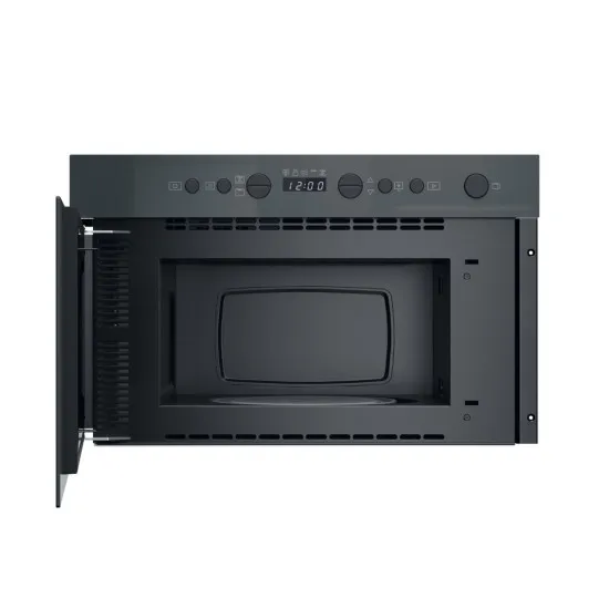 Whirlpool WMN14BSG beépíthető mikrohullámú sütő, 750W, 22L, 59.5x32x38.2 cm, csillagpor szürke fényes szín