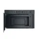 Whirlpool WMN14BSG beépíthető mikrohullámú sütő, 750W, 22L, 59.5x32x38.2 cm, csillagpor szürke fényes szín