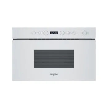 Whirlpool WMN14BW beépíthető mikrohullámú sütő, 750W, 22L, 59.5x32x38.2 cm, fehér szín 