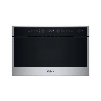 Whirlpool WMN464BX beépíthető mikrohullámú sütő, 22L, 750W, 59.5x32x38.2 cm, inox 