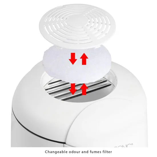 Clatronic FFR 2916 fehér 1L 900W olajsütő/fondue készítő FFR2916