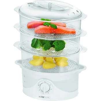 Clatronic DG 3665 fehér Timer 60 Minuten Pároló DG3665